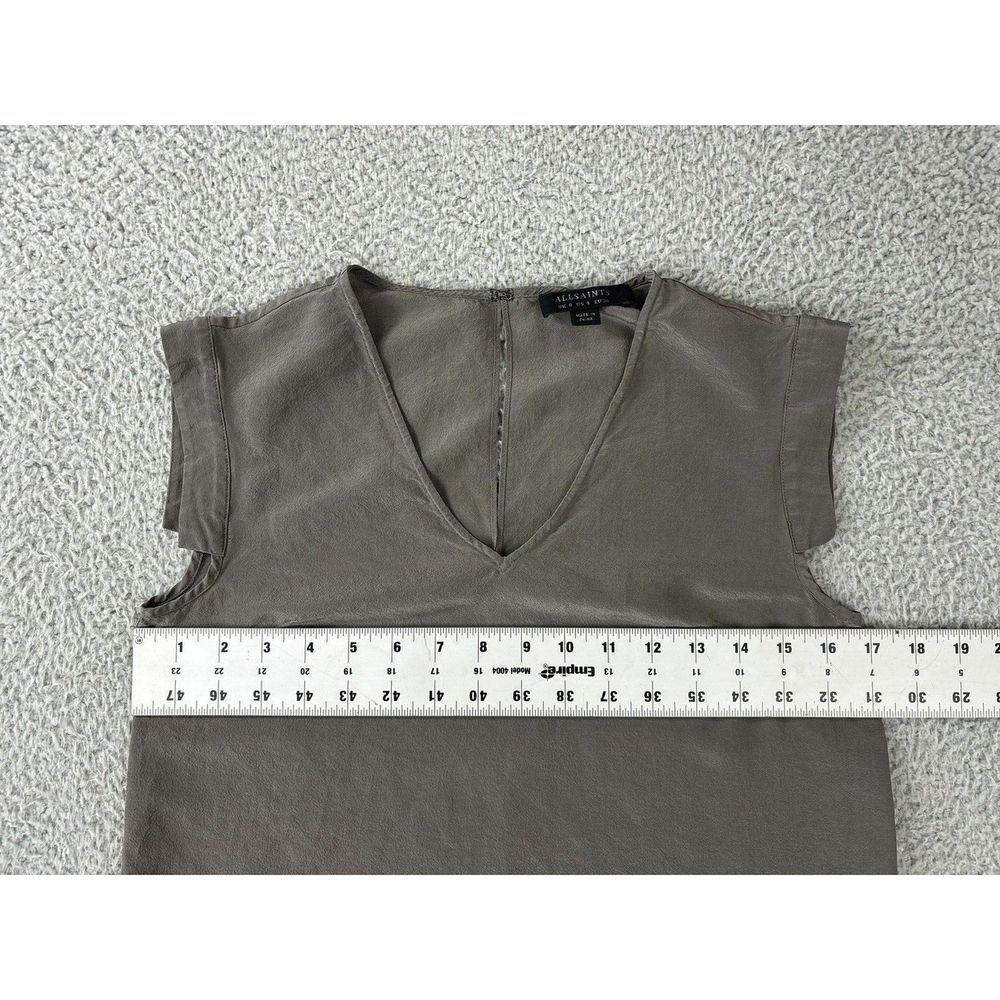 All Saints Taupe Mini Dress - image 3